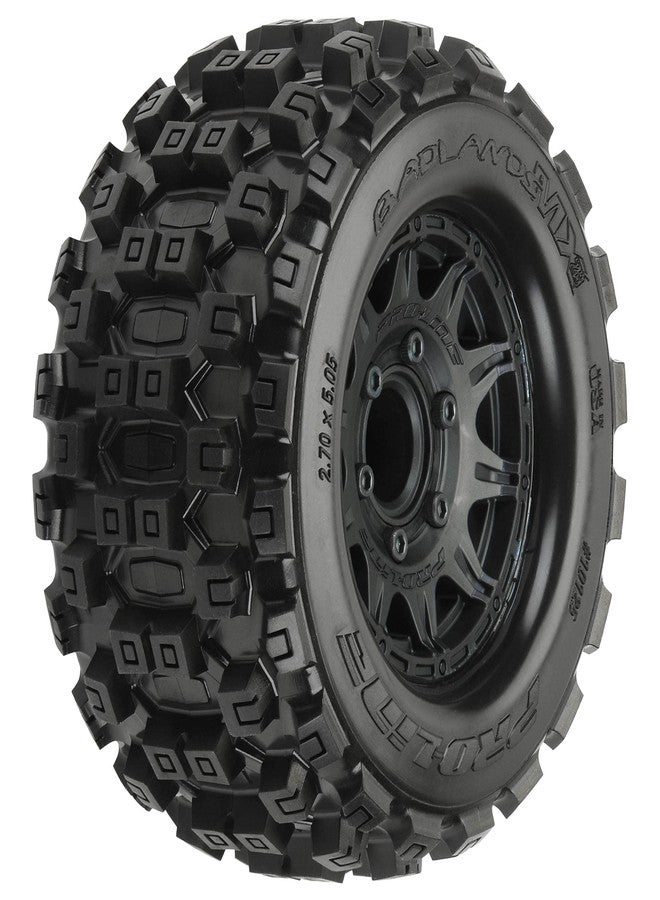 Pro-Line Racing Badlands MX28 2.8 MTD Raid Black 6x30 F/R PRO1012510 RC Tire - Image 1